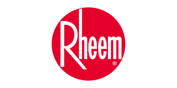 Rheem logo representing residential and commercial HVAC systems, including heat pump, furnace, and air conditioning repair and installation services.
